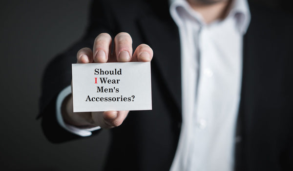 Who should wear men's accessories?