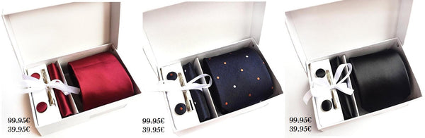 Suit accessories full set boxes