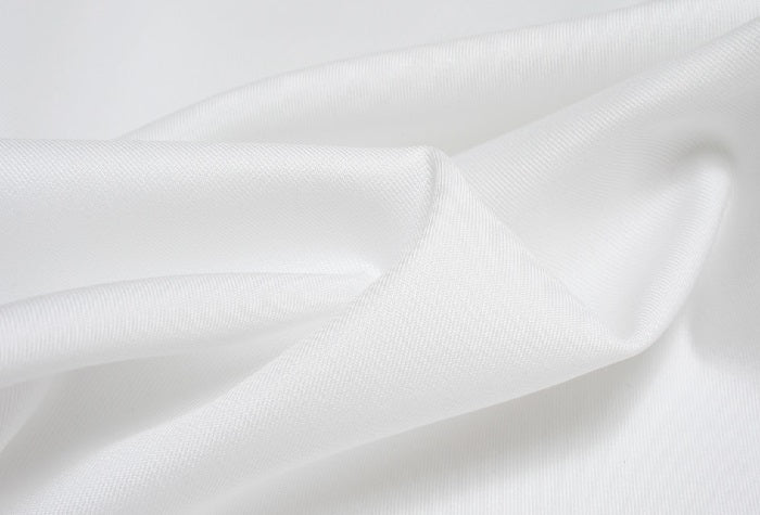 Twill fabric is the material for the best white dress shirt no pocket