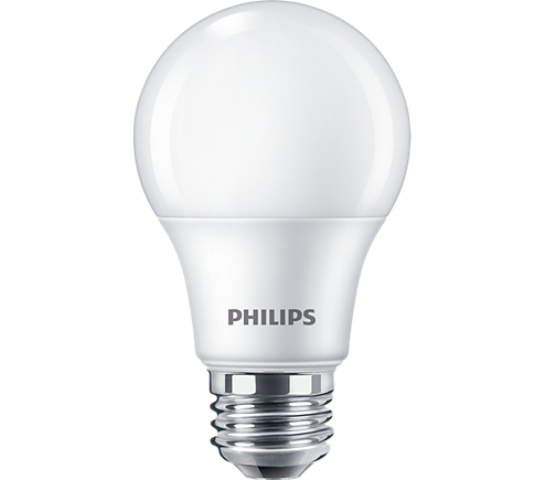 Vol binnenkort onbetaald Philips A-Shape LED Lamp 8.5A19/LED/827/ (Case of 8 Lamps)