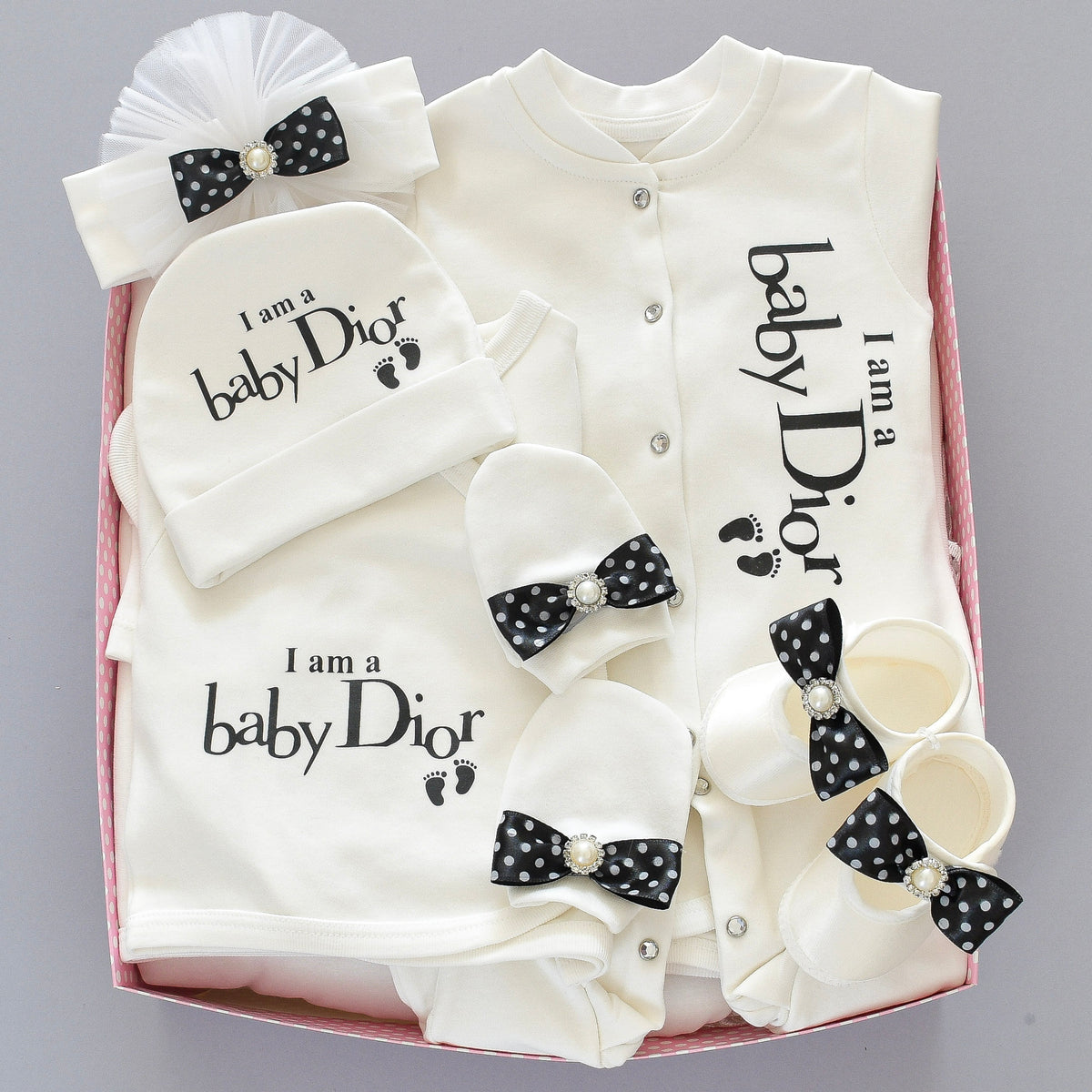 baby dior newborn set