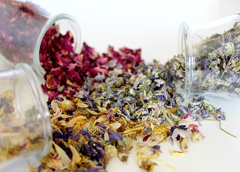 herbal bath teas from www.glenbrookfarm.com