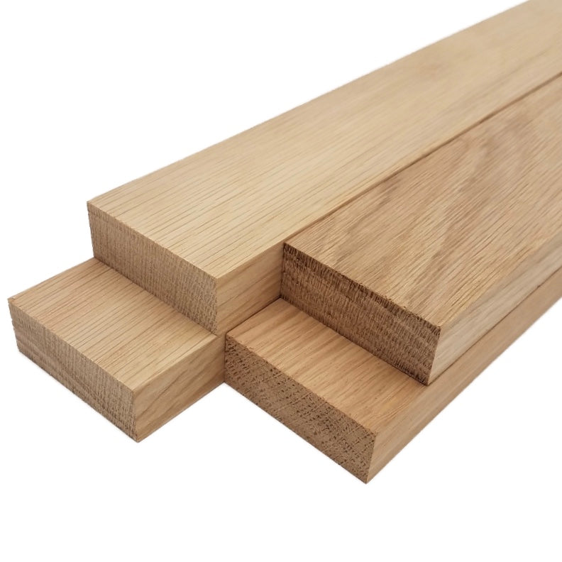 White Oak Lumber Board 3/4" x 2" (4 Pcs) BARRINGTON HARDWOODS