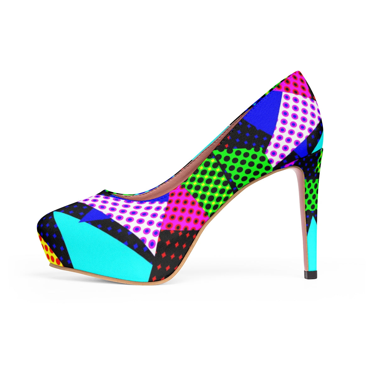 Women's Platform Heels - Crazy color 