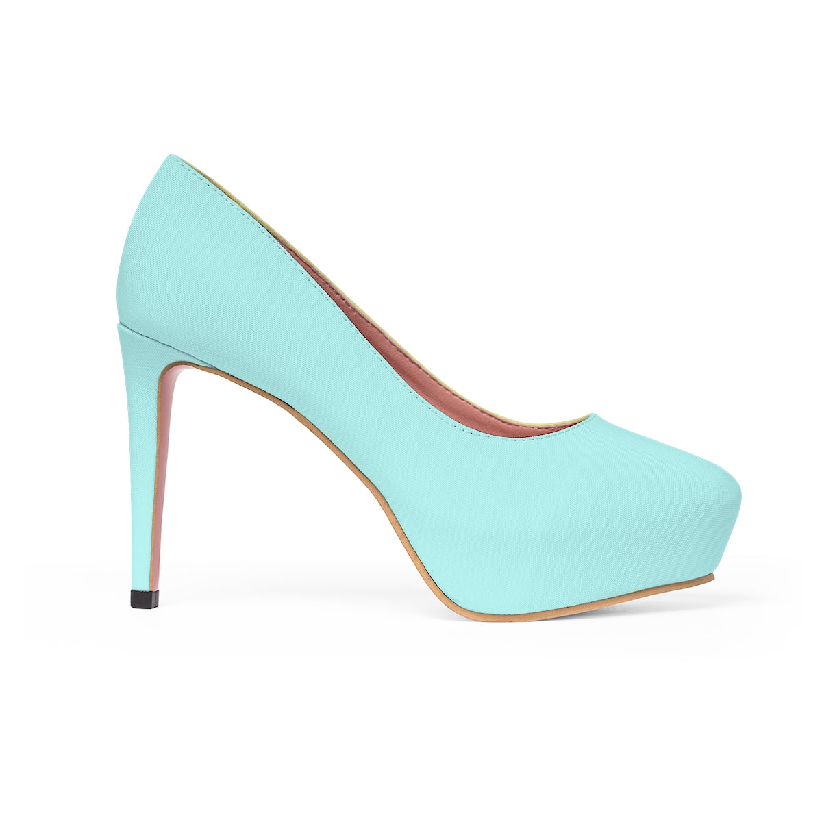 pastel platform heels