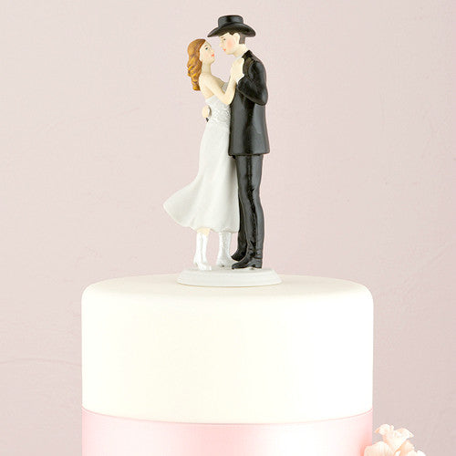 Cowboy Couple Country Western Cake Topper Ever After Brides