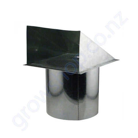 Screened wall Vent 150mm Galvanised