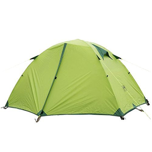 Weanas™ 2 Person Double Layer Silicone Coating Fabric Backpacking Tent 3  Season