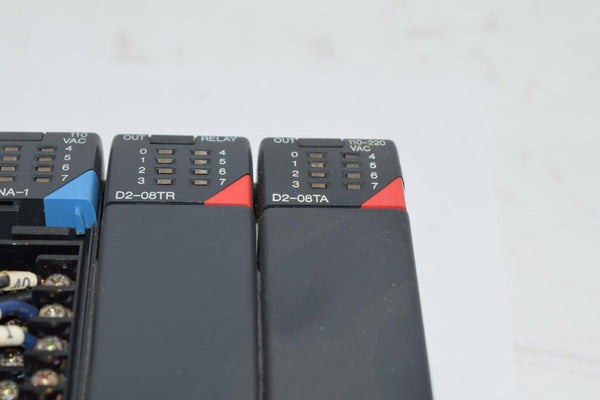 Direct Logic 205 Koyo PLC Modules D2-04B D2-250 CPU D2-08NA-1 D2-08TR  D2-08TA