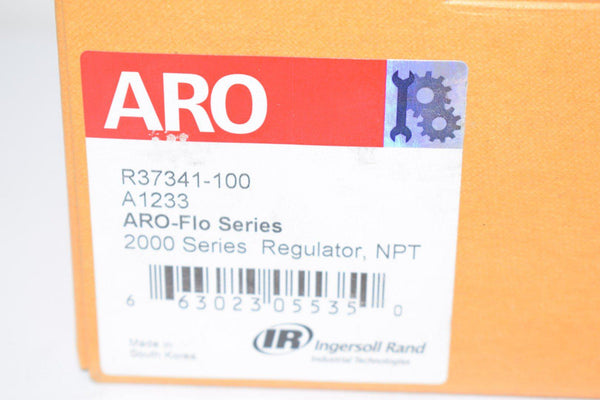 NPT 0.5000 NEW ARO Ingersoll-Rand R37341-100 Standard Air Regulator 210 scfm