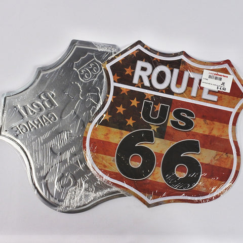 VINTAGE METAL DISPLAY - ROAD SIGN (Selected Stores)