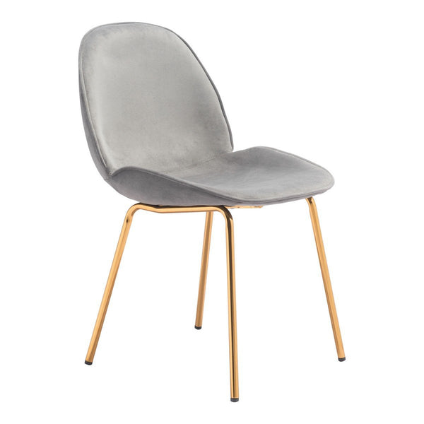 Zuo Modern Siena Dining Chair (Set of 2) Graphite Gray - 101220