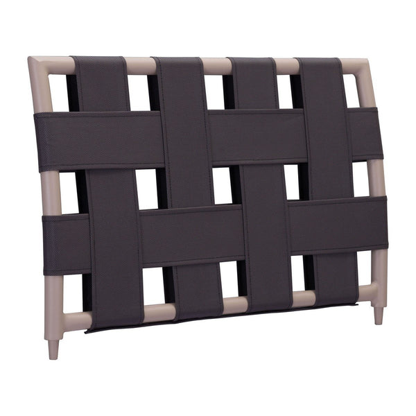 Zuo Modern Glass Beach Armside/Backrest Taupe & Brown - 703596