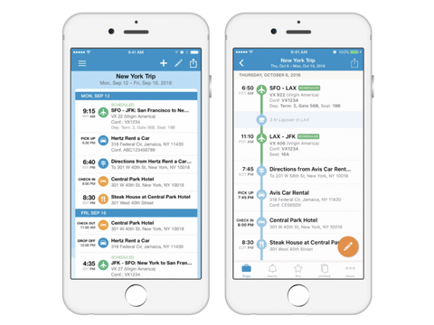 TripIt - Organize your upcoming itinerary.