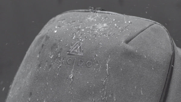 Arcido bag isn't 100% waterproof.