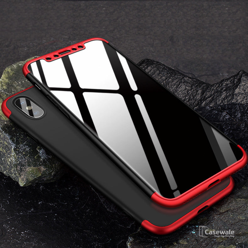 skyskraber Glamour Styre 360 Full Body Protection Hard Matte Case For Apple iPhone X – Casewale