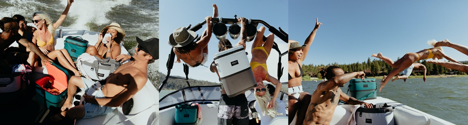 Music, Dancing, Jumping on Boat with Igloo Reactor
