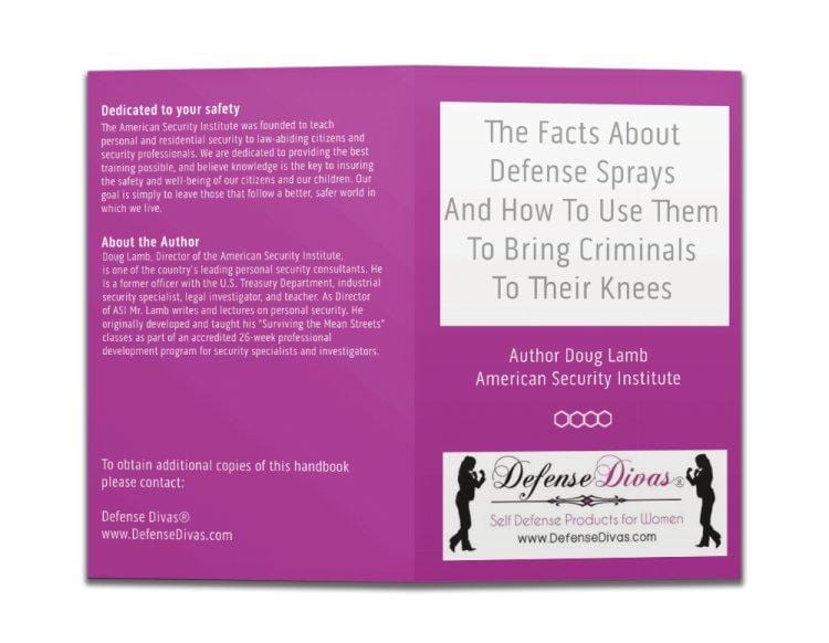 Self defense training manual pdf