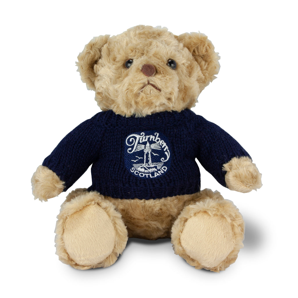 navy teddy bear