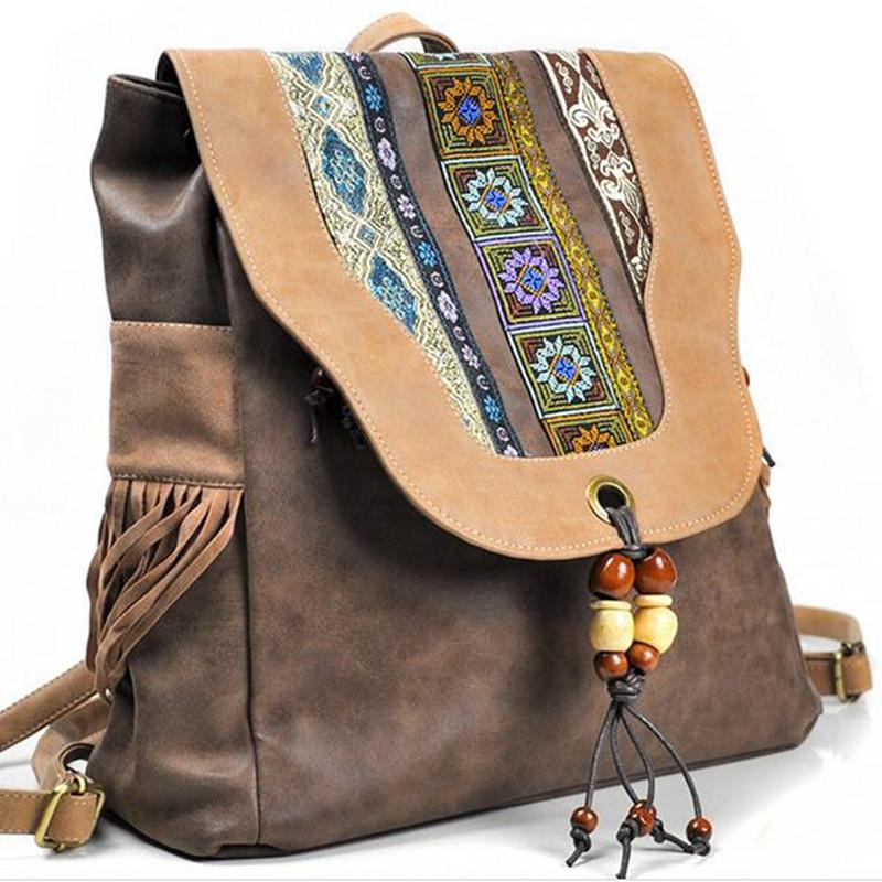 ethnic backpack