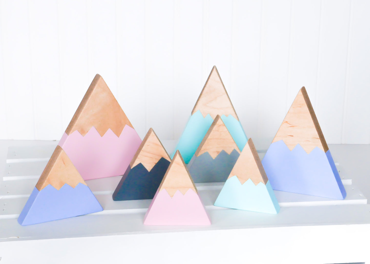 Wooden Mountain - Pink - Olympic - CAVU Creations