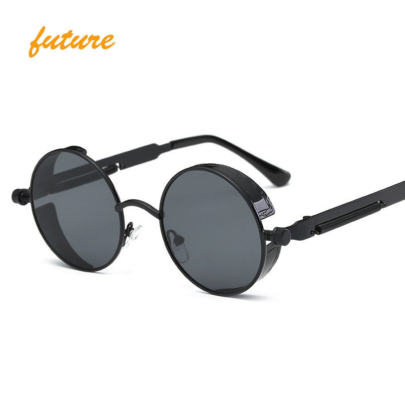 Gothic Steampunk Coating Mirrored Sunglasses For Men Sparklingselections