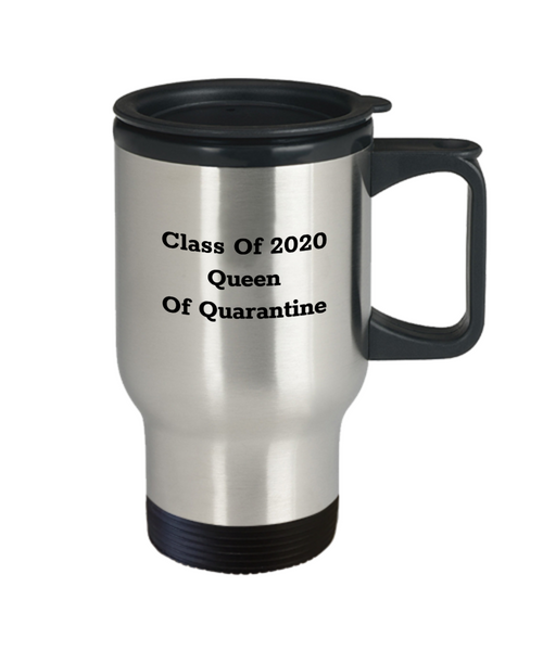 Queen Of Quarantine Travel Mug
