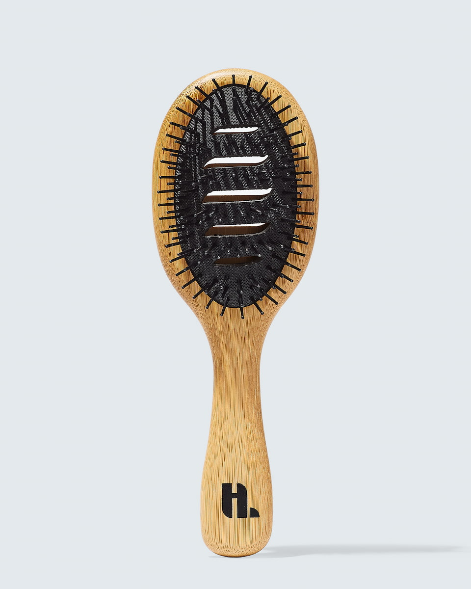 Bamboo Vented Brush Hårbørste i bambus materiale–Hairlust