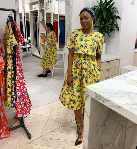 Designer Autumn Adeigbo launches collection at Rent The Runway NYC Flagship