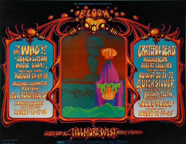 Rick Griffin Grateful Dead Poster