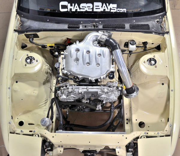 Chase Bays Fuel Pressure Regulator Line Kit Installed