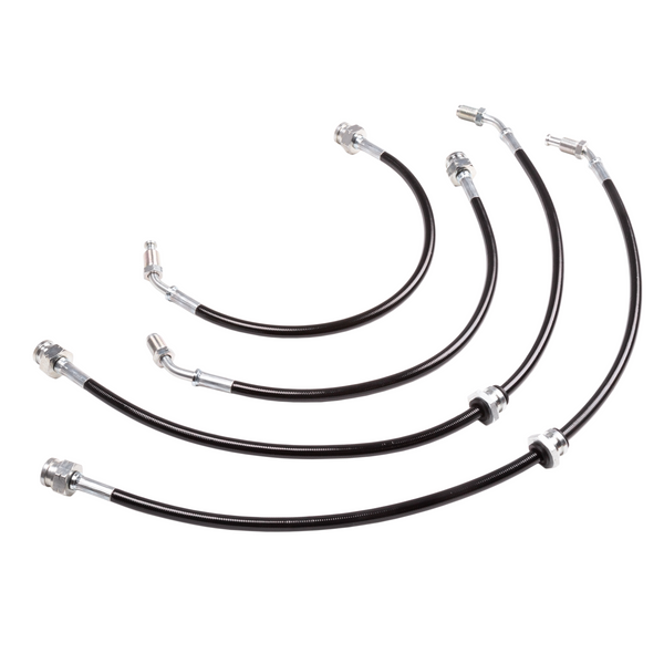 Stoptech Stainless Steel Rear Brake Lines For 89-98 Nissan 240SX S13 S14 Silvia