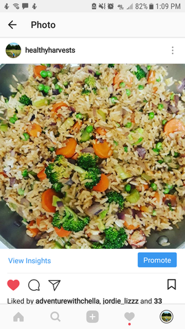 vegetable fried rice