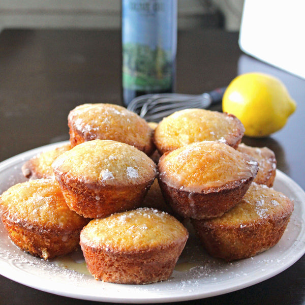 lemon olive oil cakes