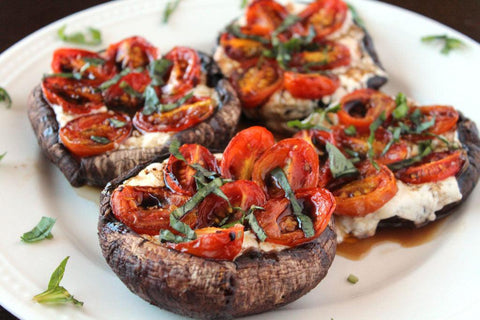 caprese stuffed portobello mushrooms