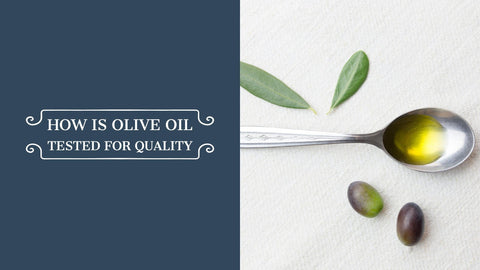 how is olive oil tested for quality