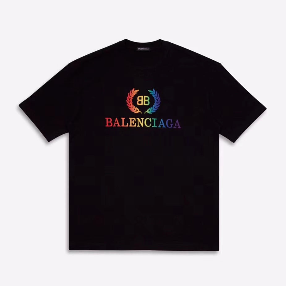 balenciaga rainbow tee