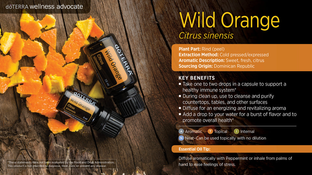 Wild Orange Essential Oil