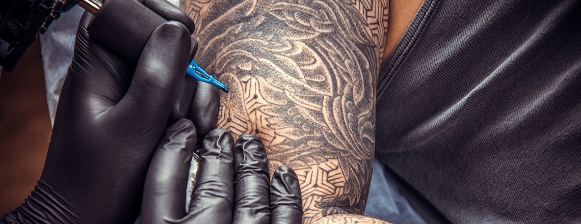 Tattooist & Piercing Gloves