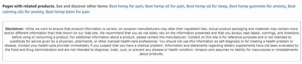 Beware of Buying CBD on Amazon - Paradise Valley Products blog post