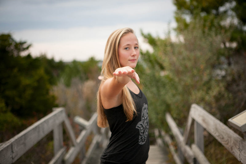 Katie Loftus Apeiron Yoga Hamsa Tank