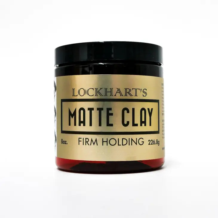 Lockhart's - Matte Clay - Pomade 8 oz. | Free Shipping | The Razor Company