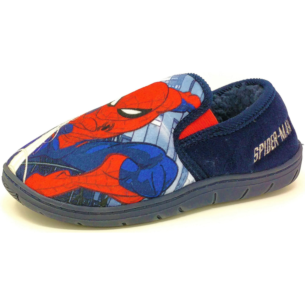 Red Spiderman Slippers Size 