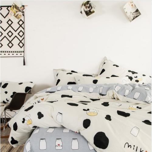 Cotton Bedlinen Milk Cow Print Bedding Sets Jesmine Australia