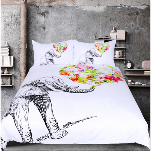 Elephants Duvet Cover Set Mandala Bedding Jesmine Australia