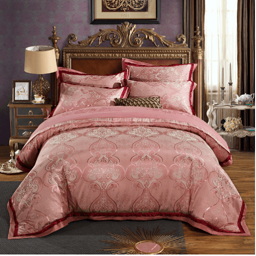 Pink Paisley Bohemian Bedding Set Jesmine Australia