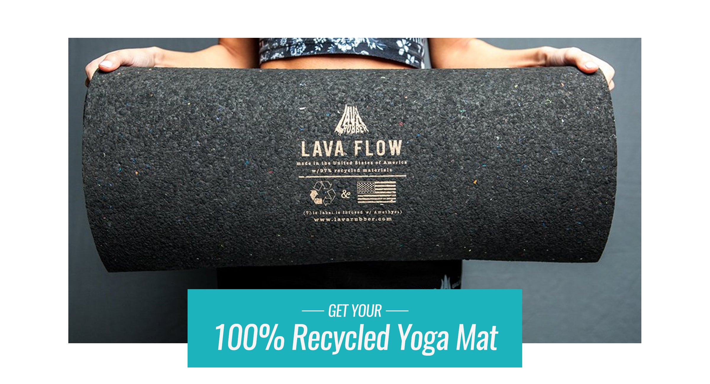 100% Recycled Yoga Mat