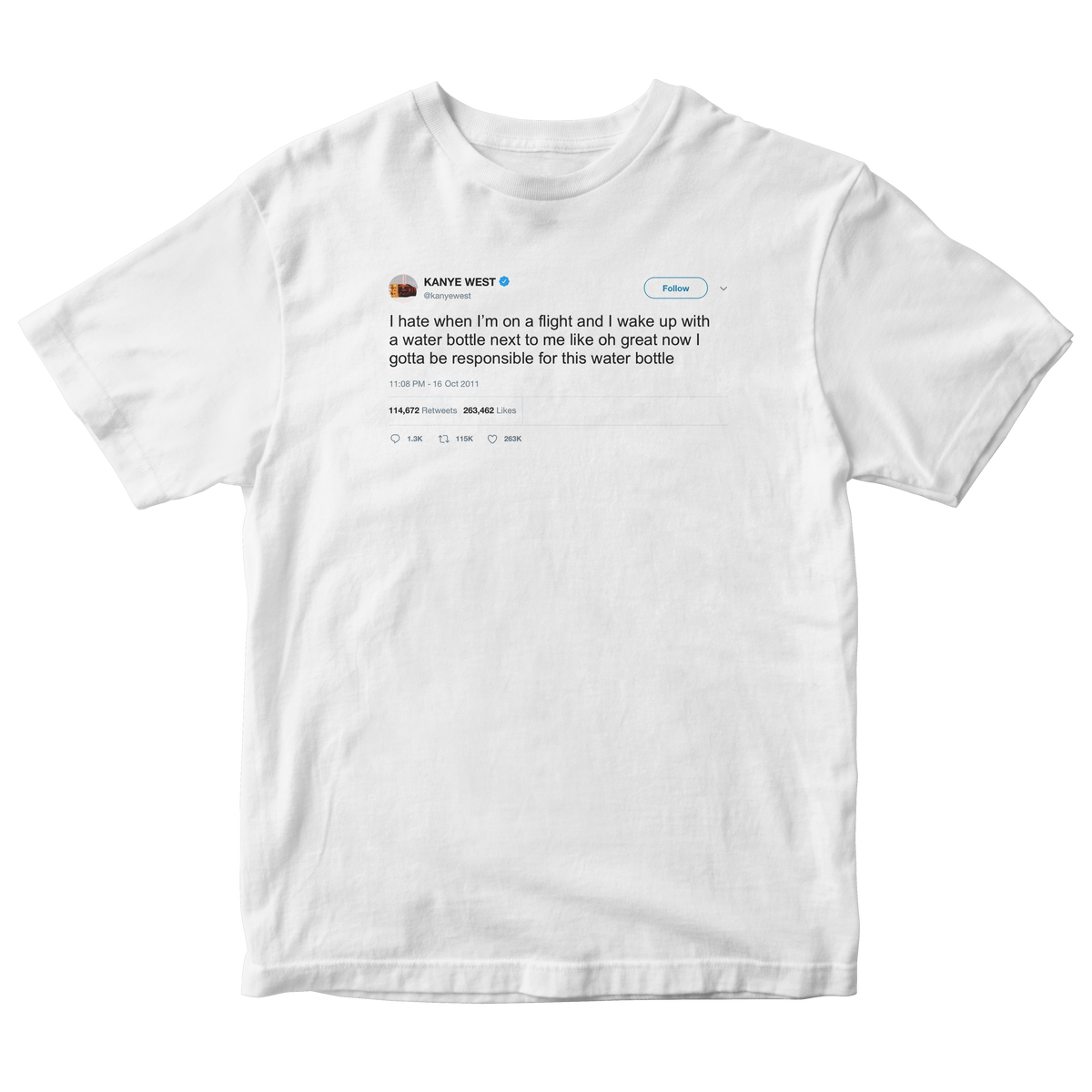 kanye west white t shirt price