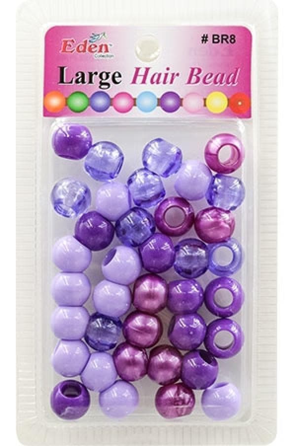 large hair beads