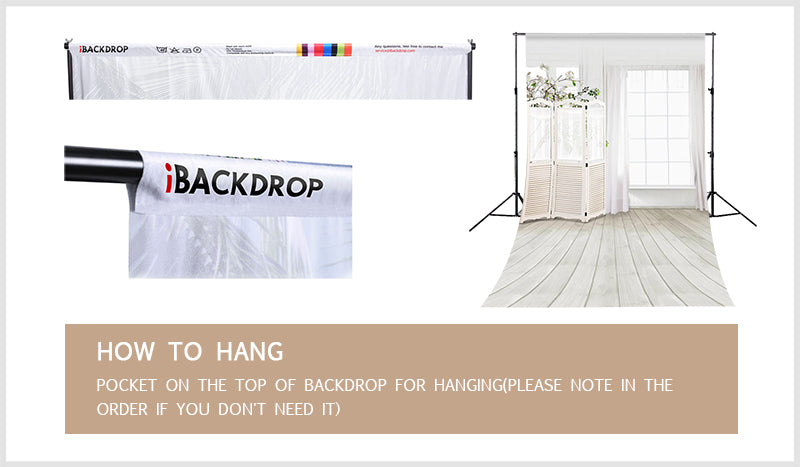 How to hang backdrops | iBACKDROP